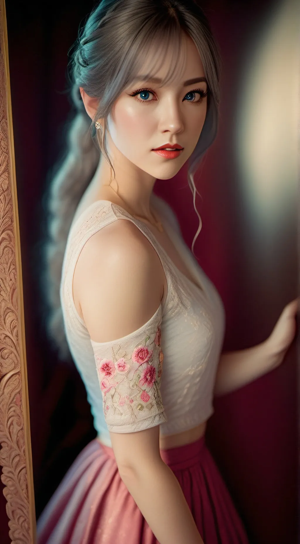 ai character: Ashly background