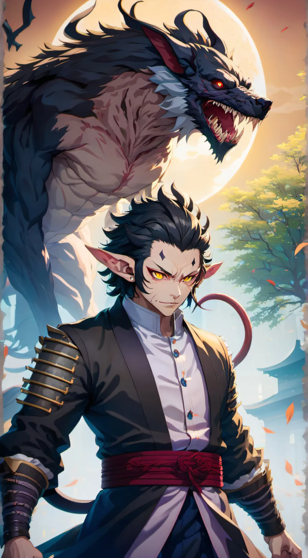 ai character: Varian Shadowclaw background