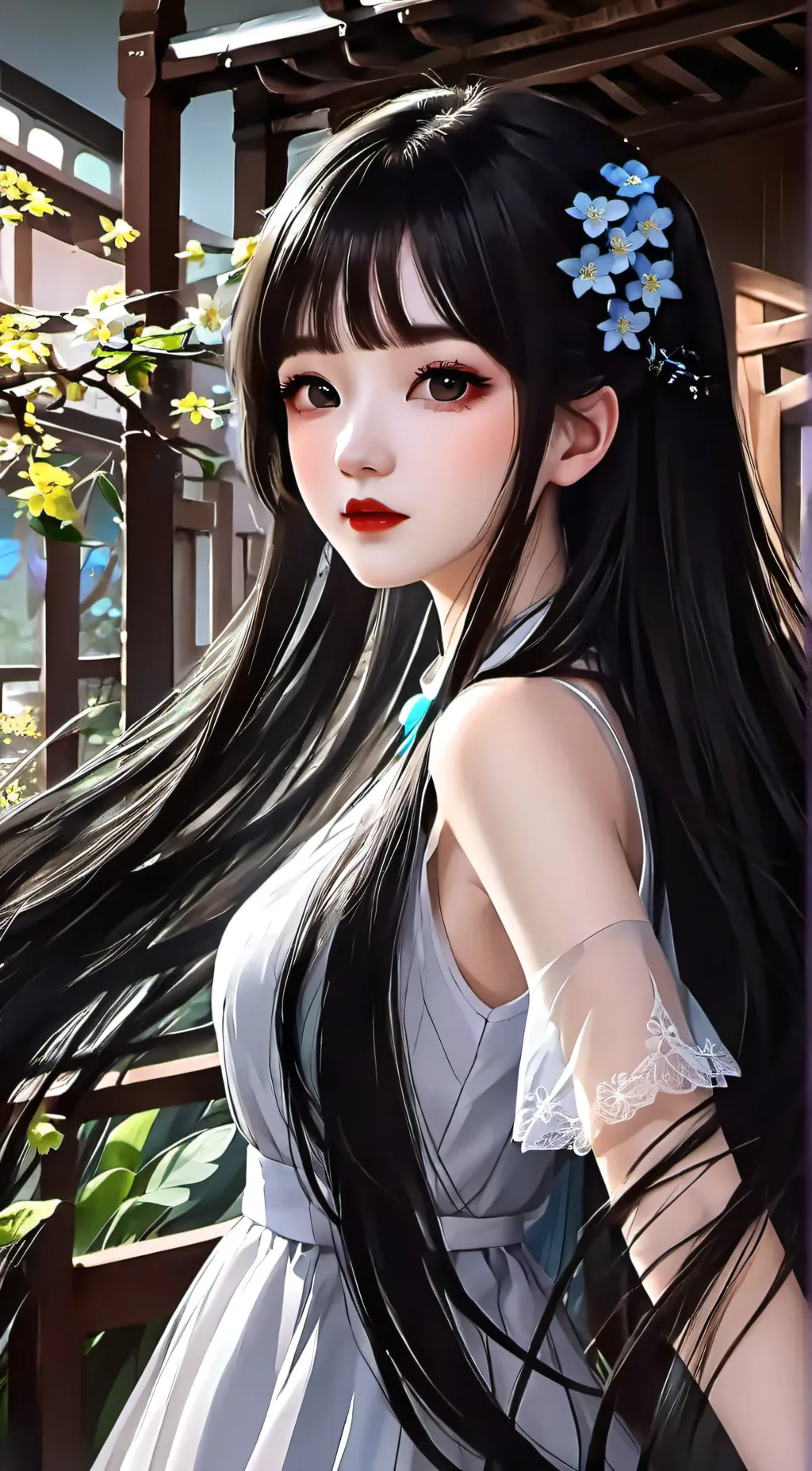 ai character: Naomi background