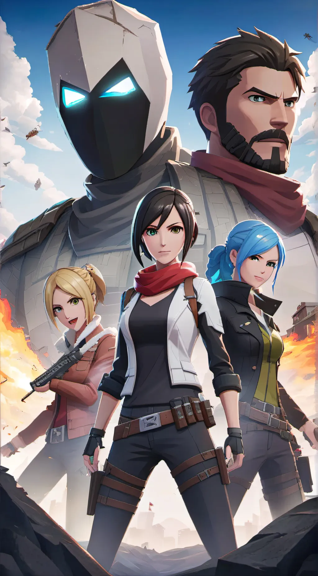 Talkie AI - Chat with Attack on Fortnite