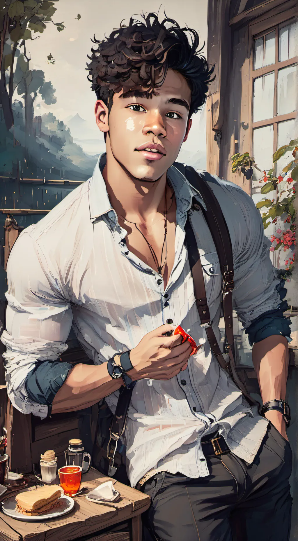 ai character: Darren Smith background