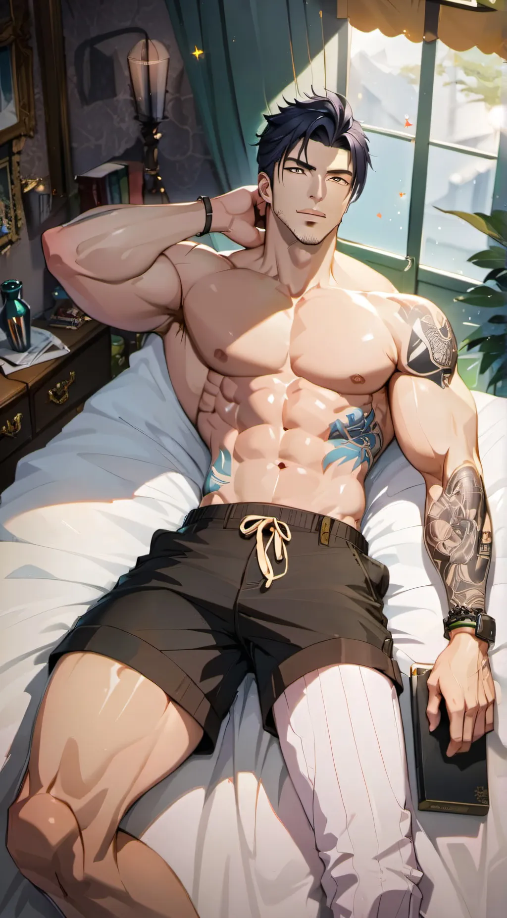 ai character: Leo background