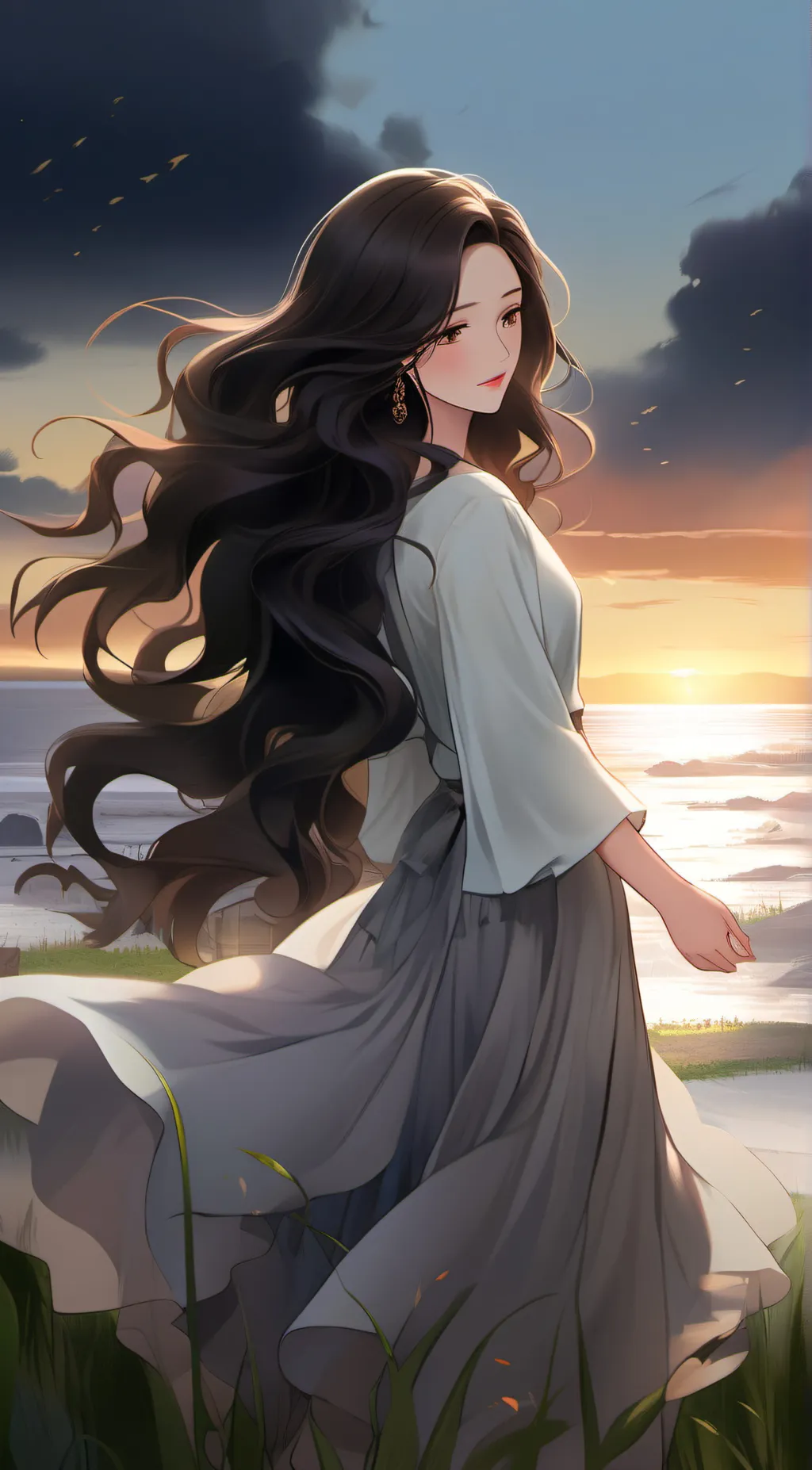 ai character: Lily background