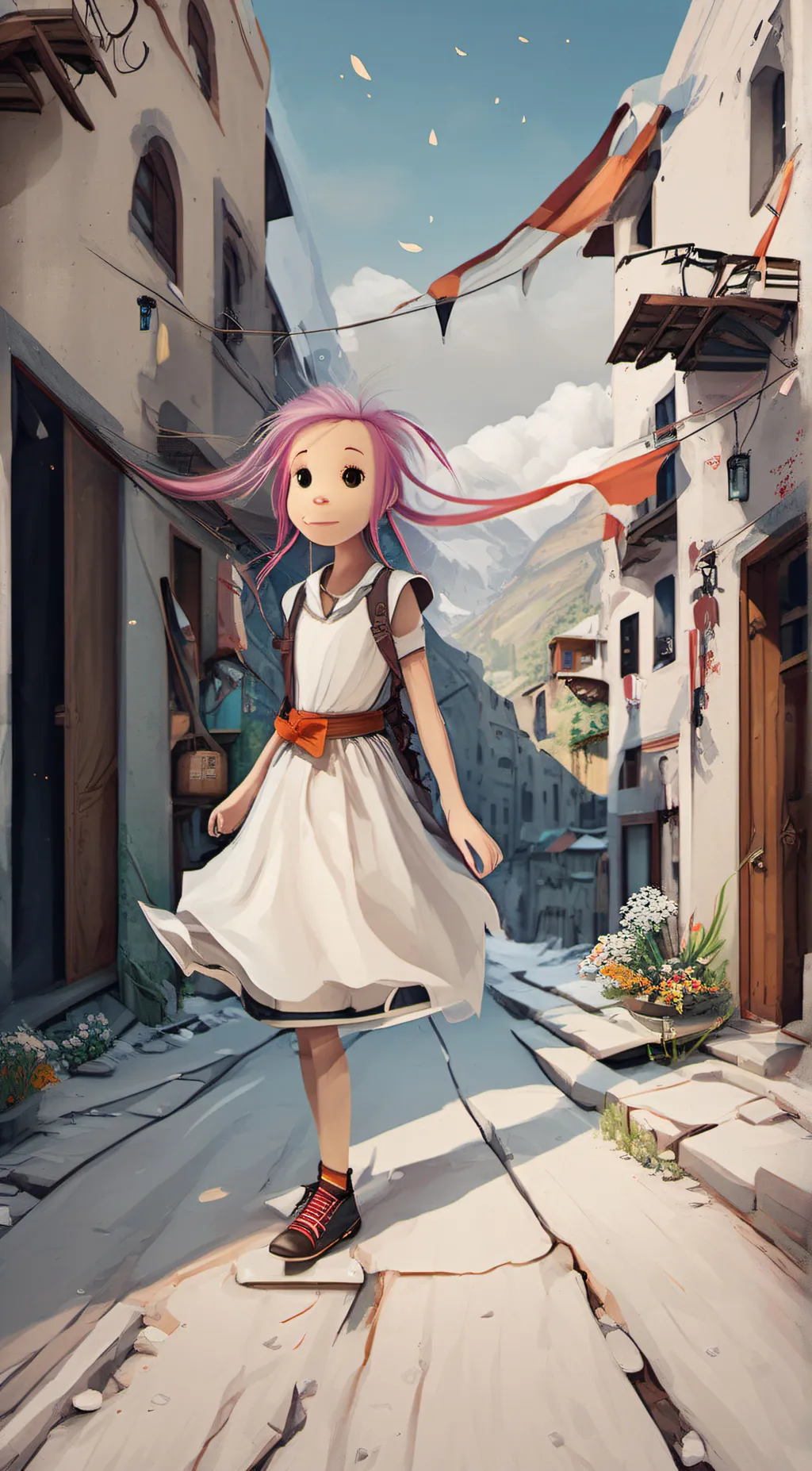 ai character: lina background