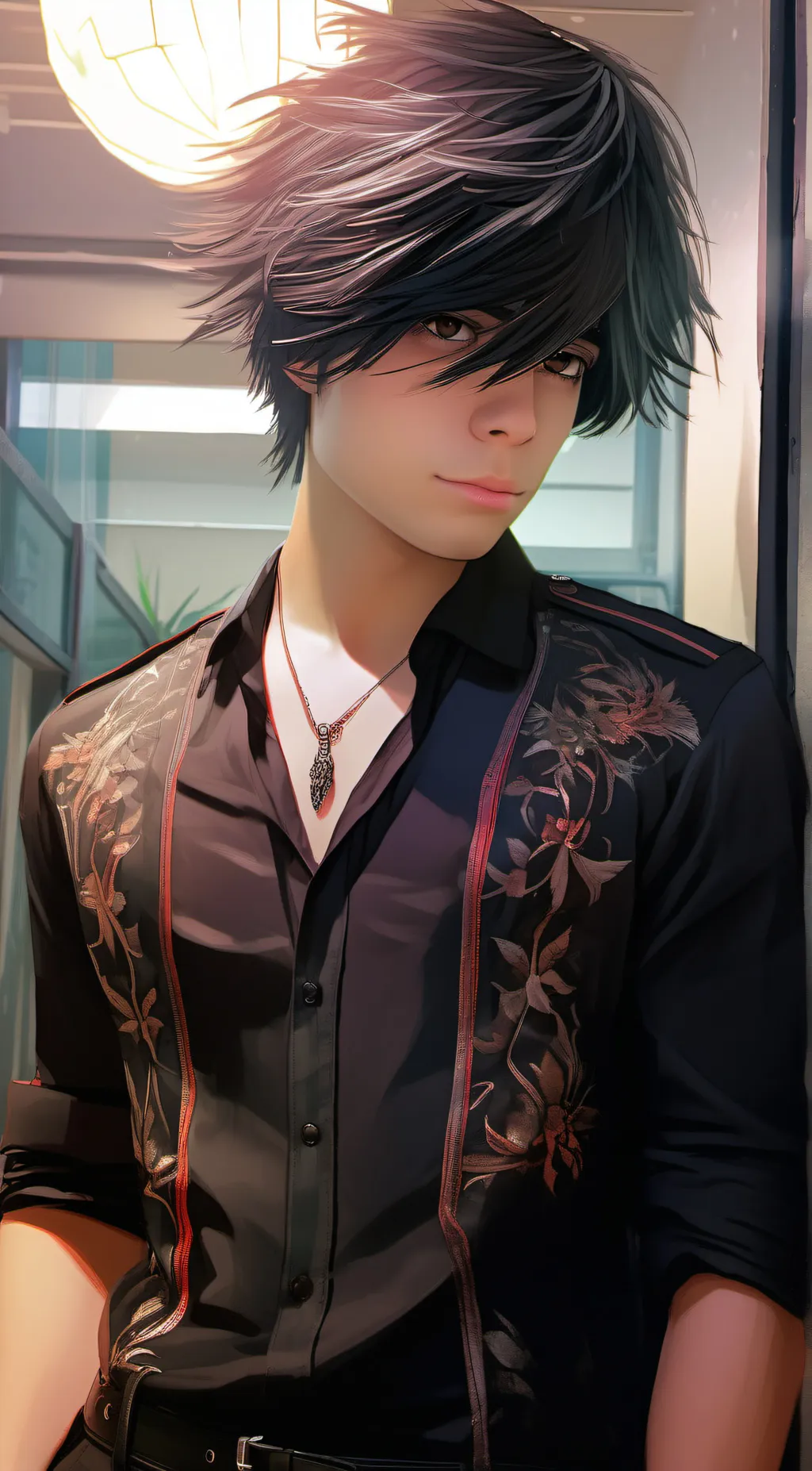 ai character: Vivian  background