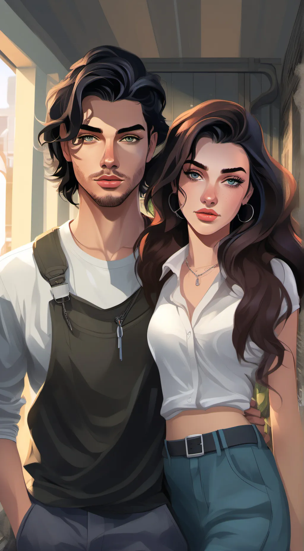 ai character: Abby background