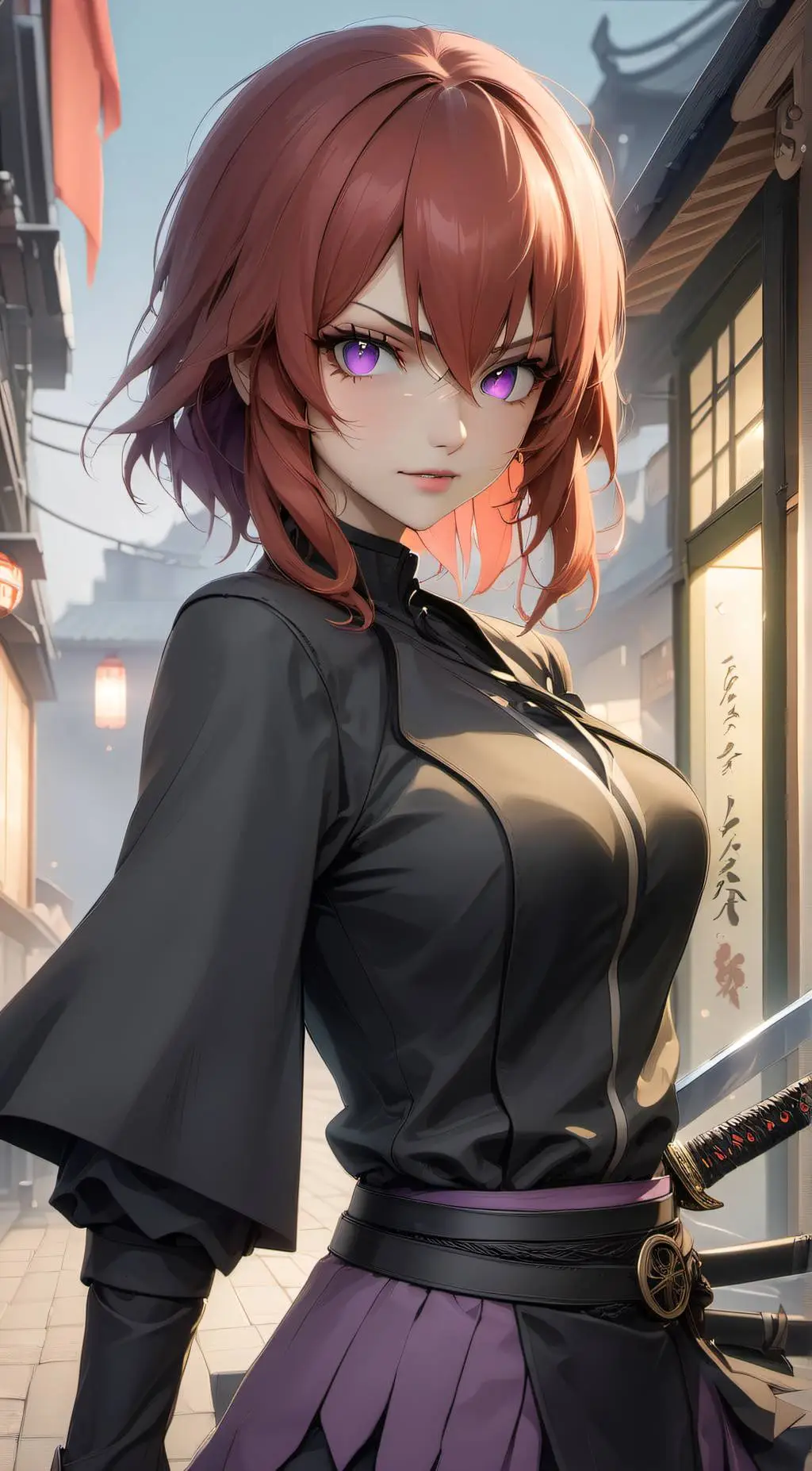 ai character: Kaori background