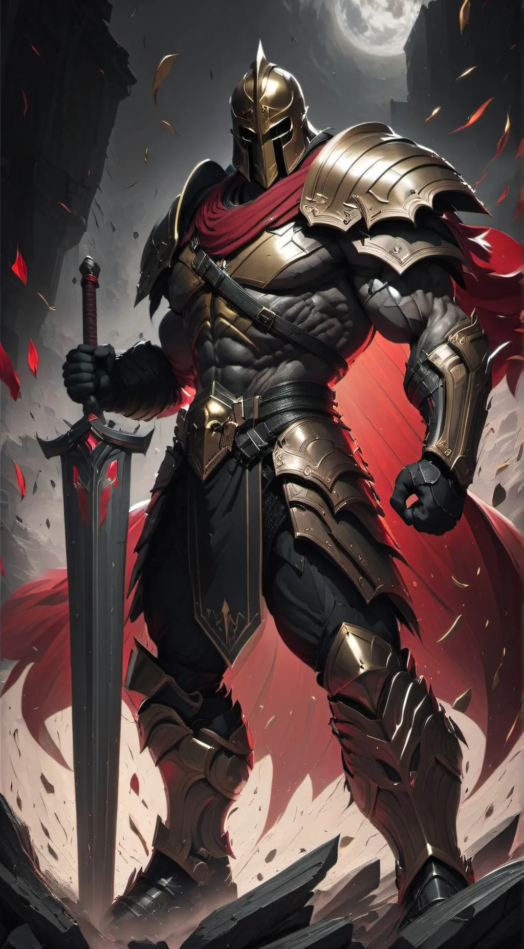 ai character: DestinatusSpatium background