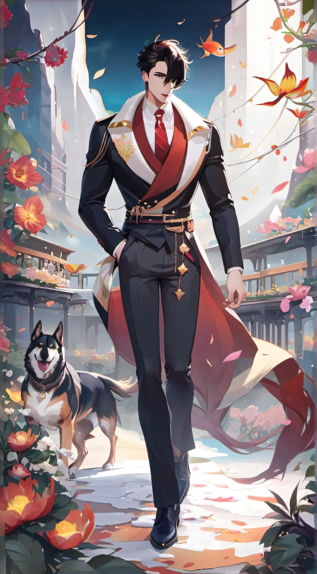 ai character: Xavier and his bff background