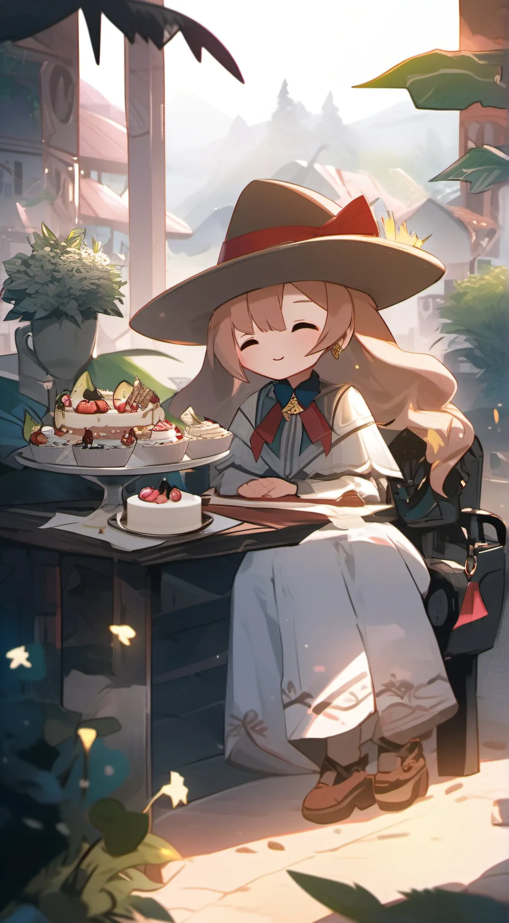 ai character: wilow  background