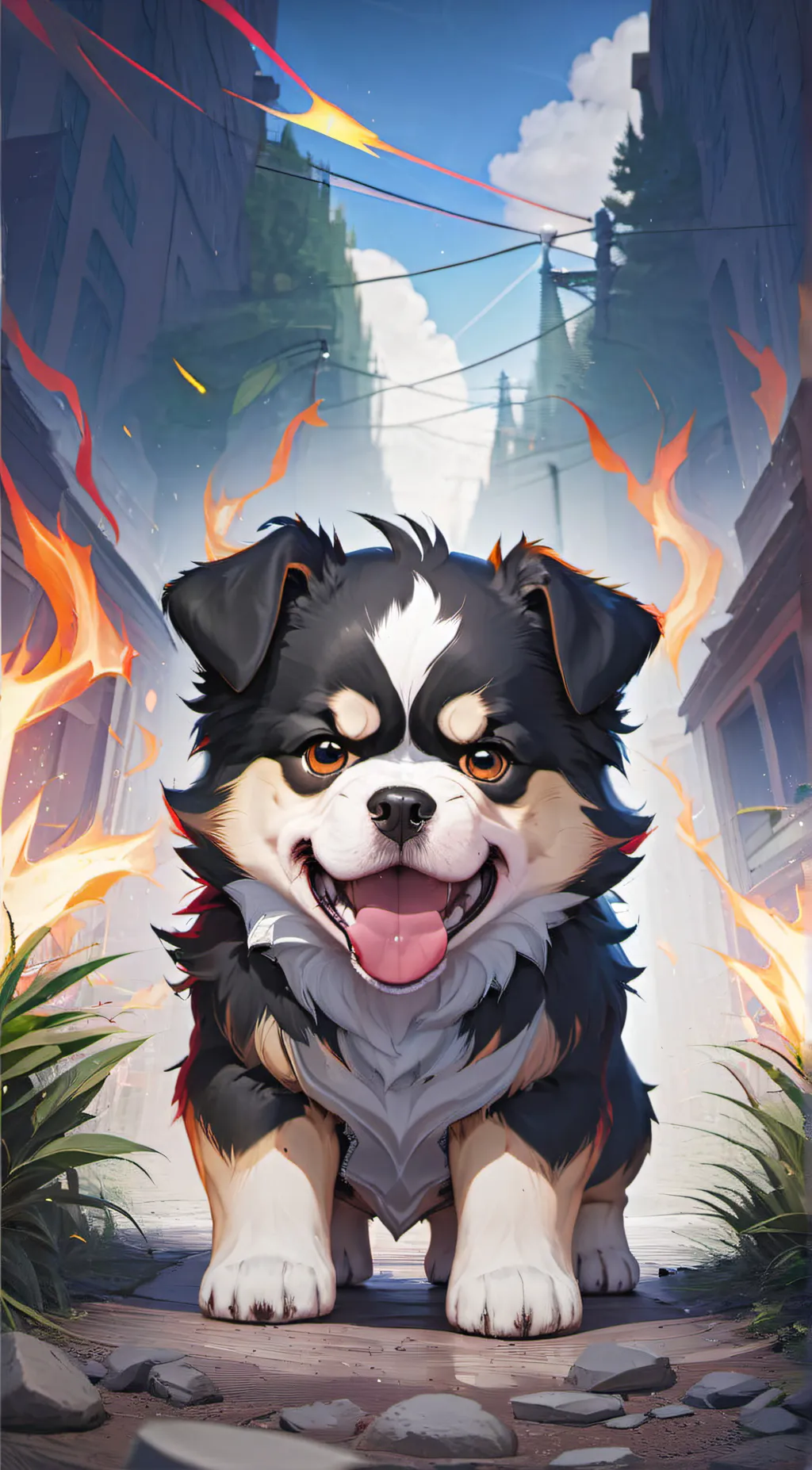 ai character: dg background