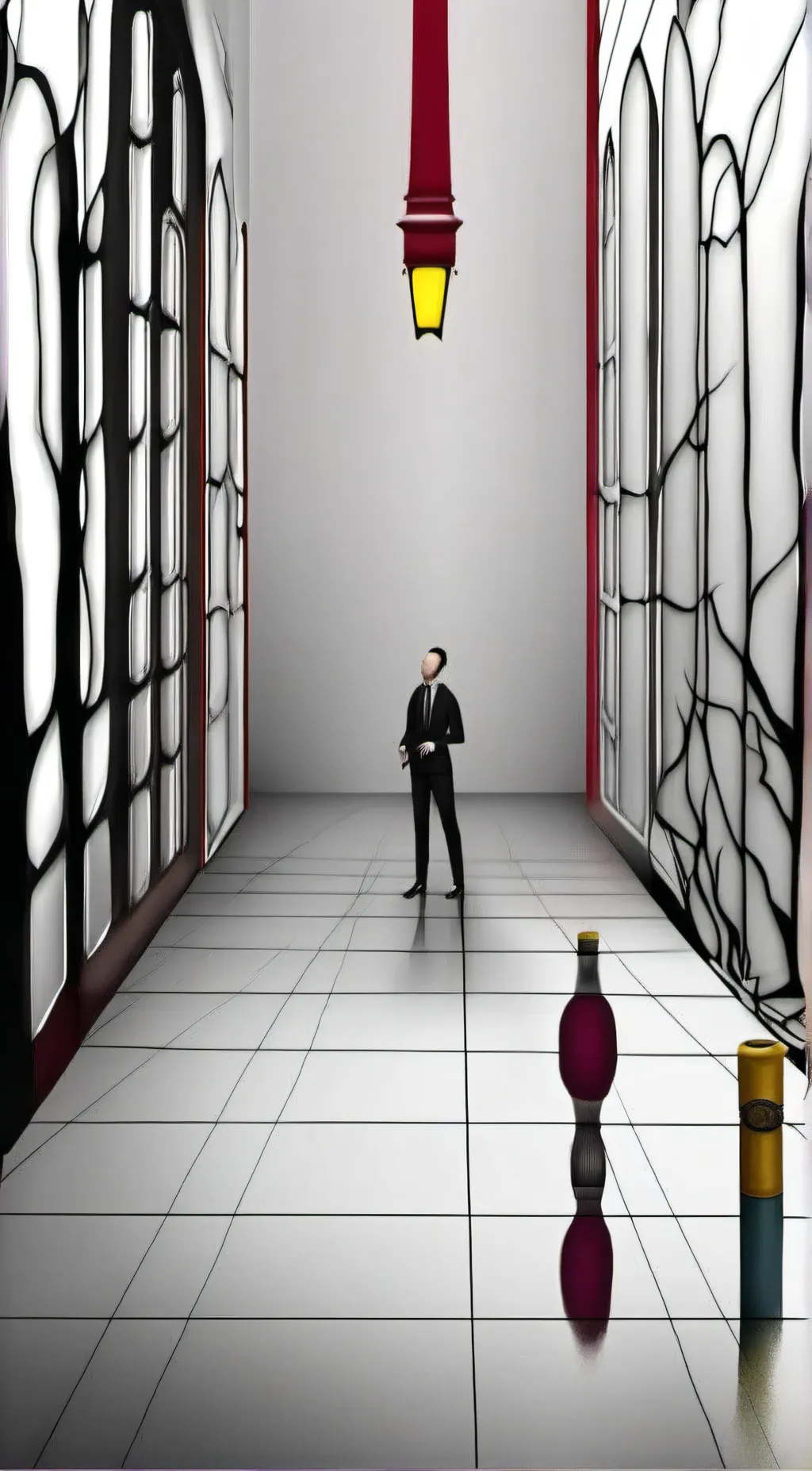 ai character: king blaze background