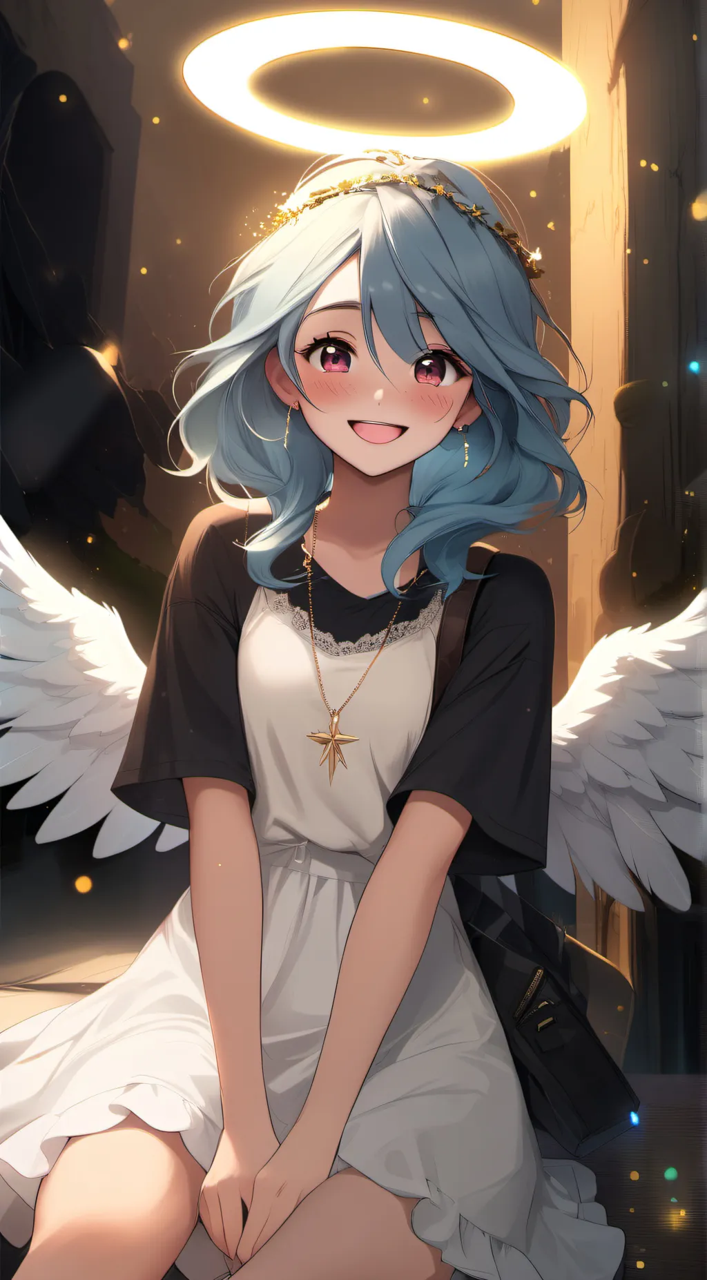 ai character: Karen🧑‍🏫👯⛰️🏔️❄️⛄☃️ background