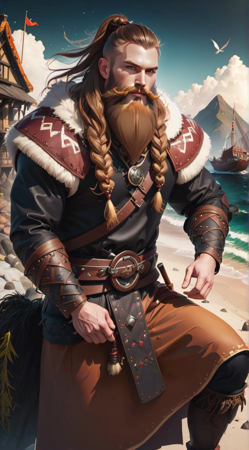 ai character: Everett Cyrf background