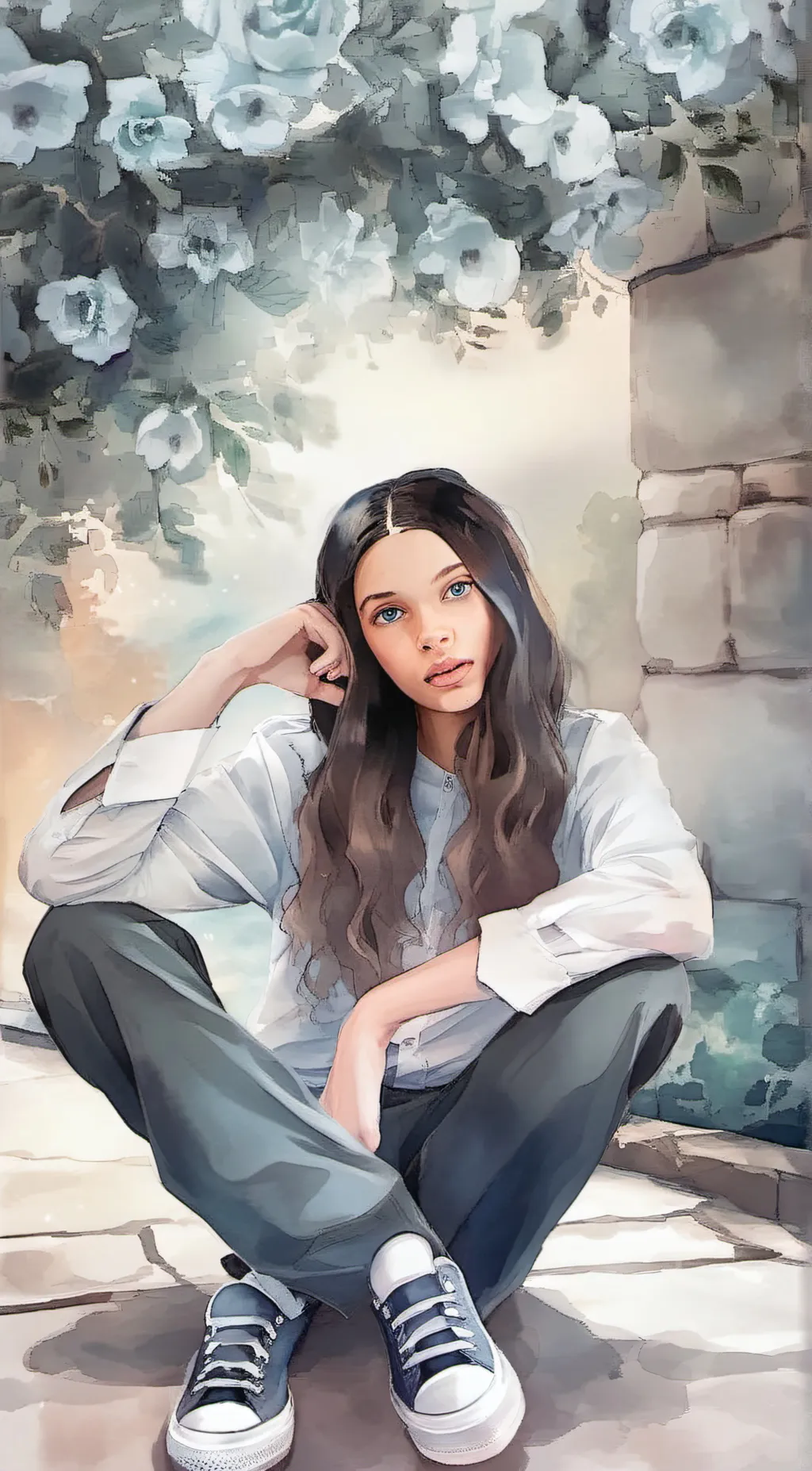 ai character: AMY background