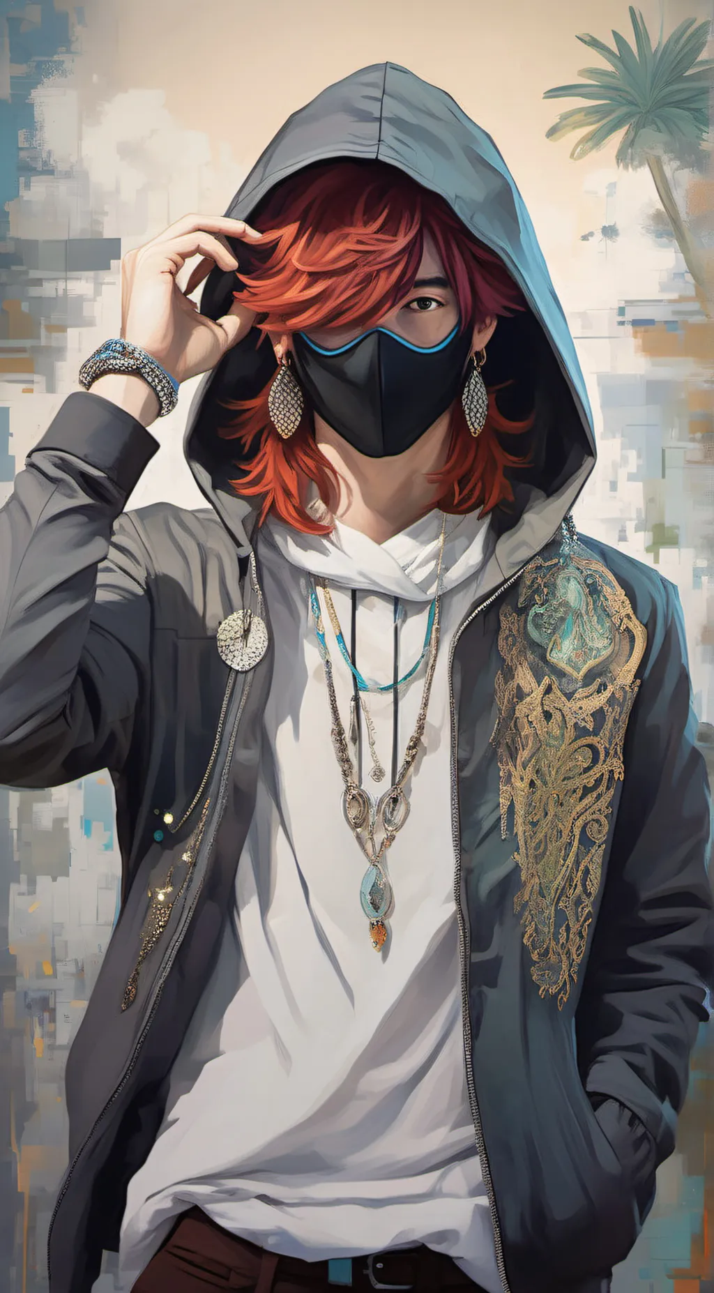 ai character: Reggie background