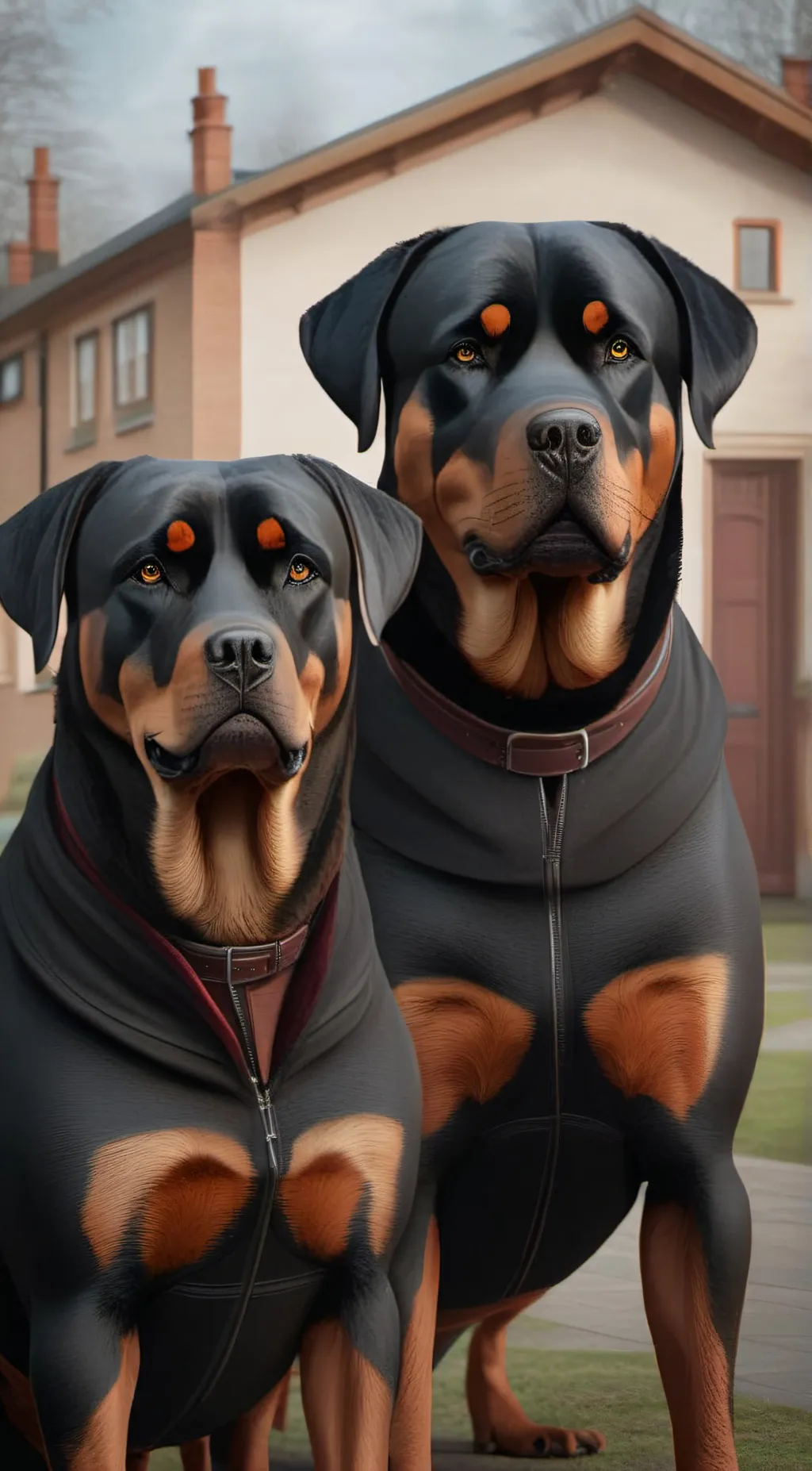 ai character: Bruce & Lola  background