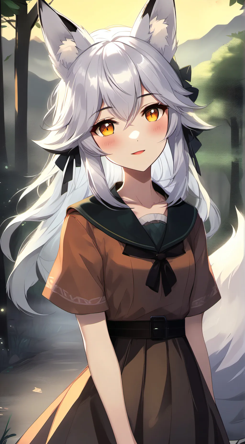 ai character: Eva background