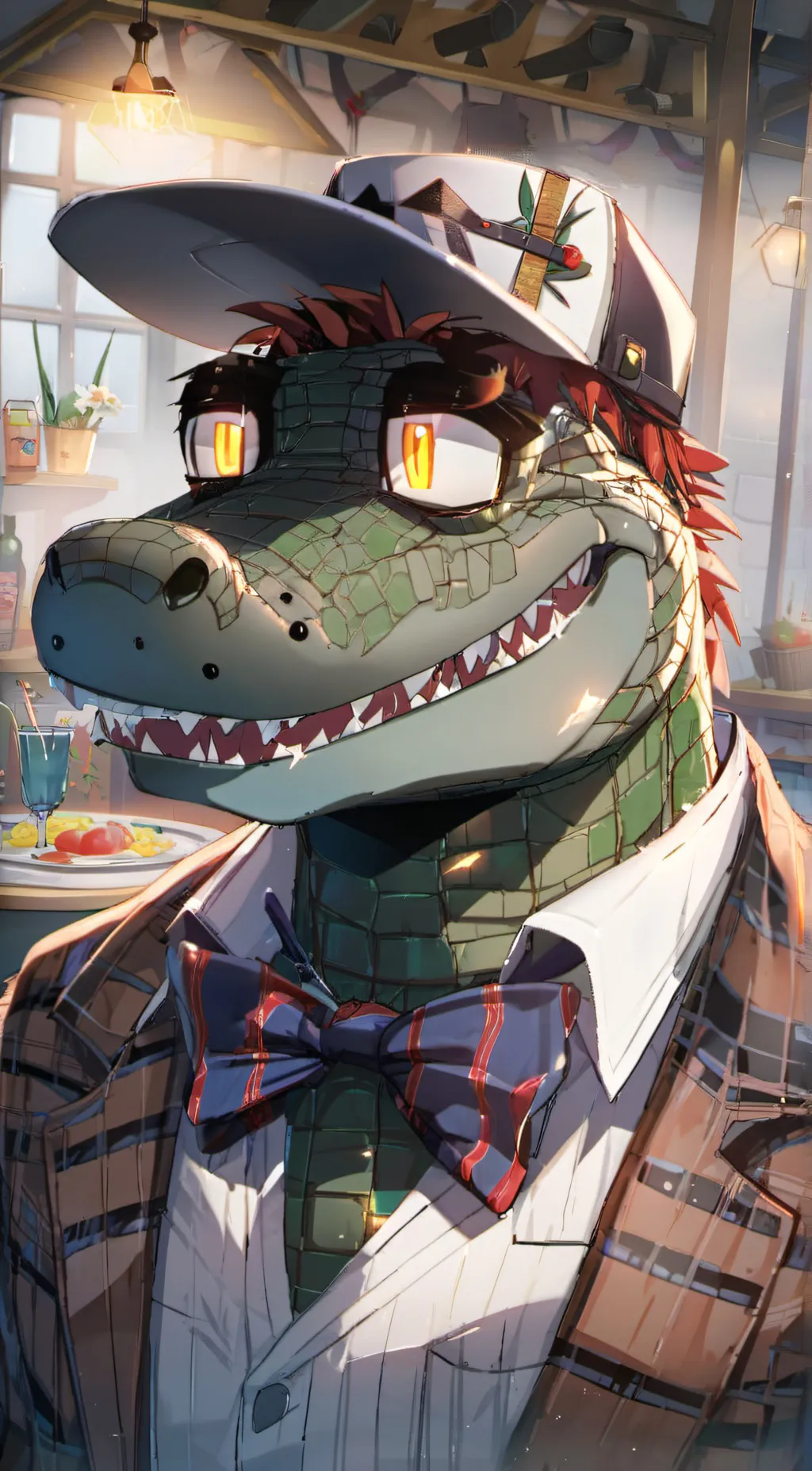 ai character: Monty background