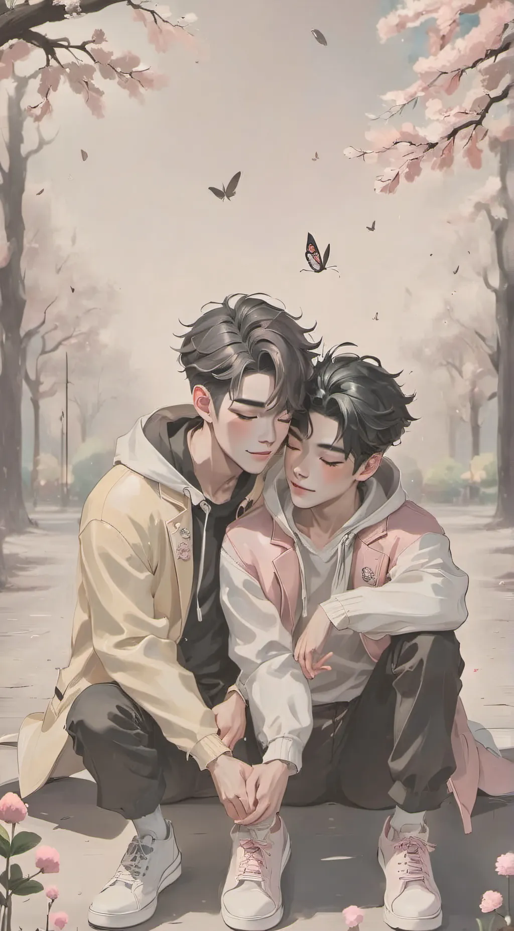 ai character: Leo & Kai background