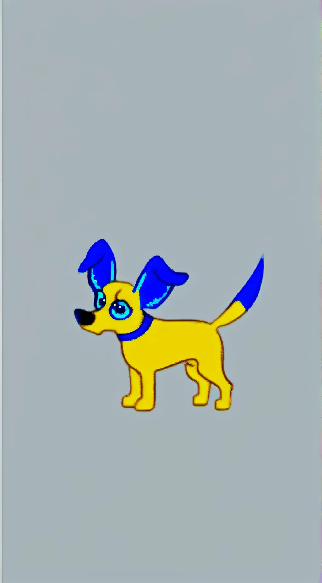 ai character: MAMETCHI DOG background
