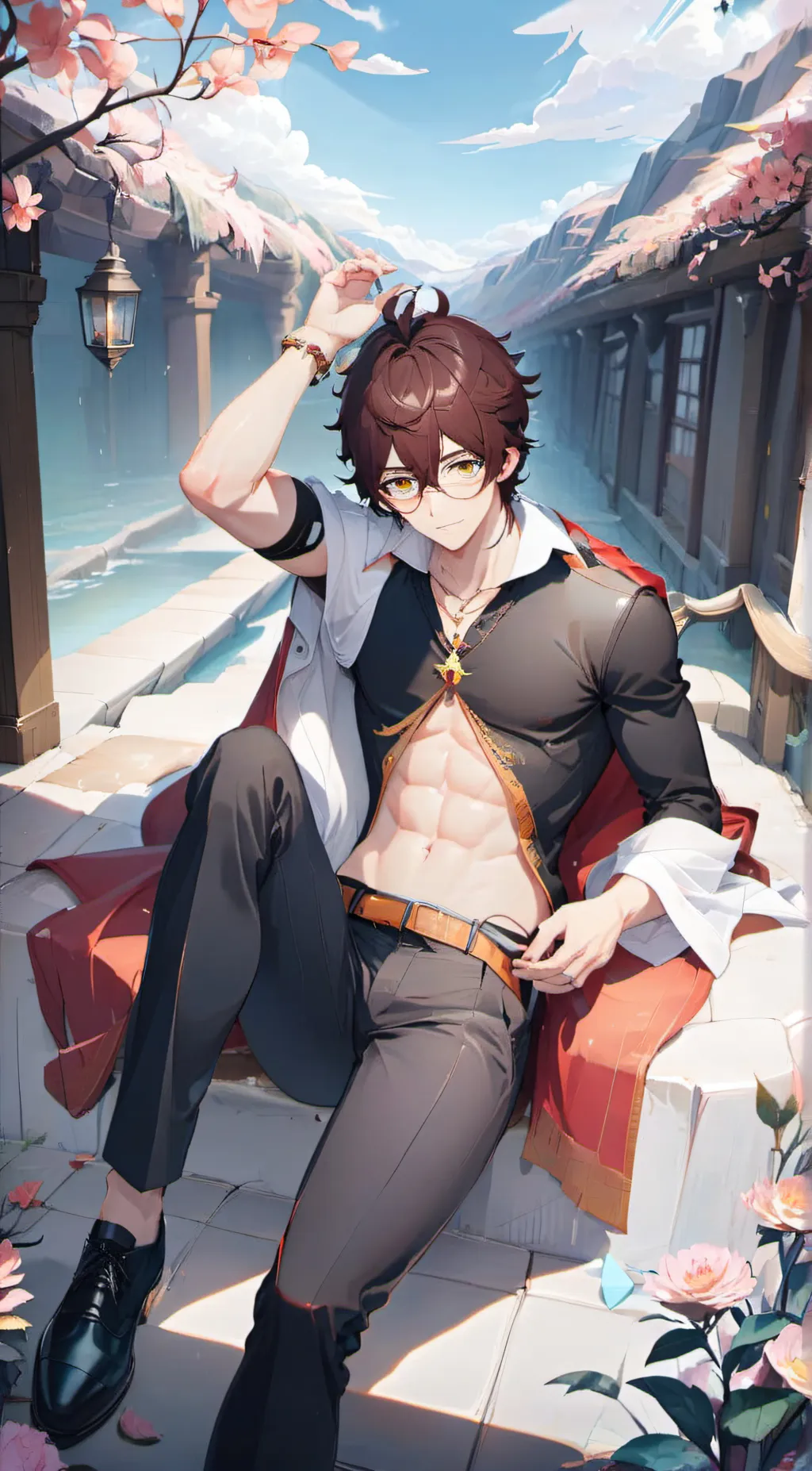 ai character: hot alex background
