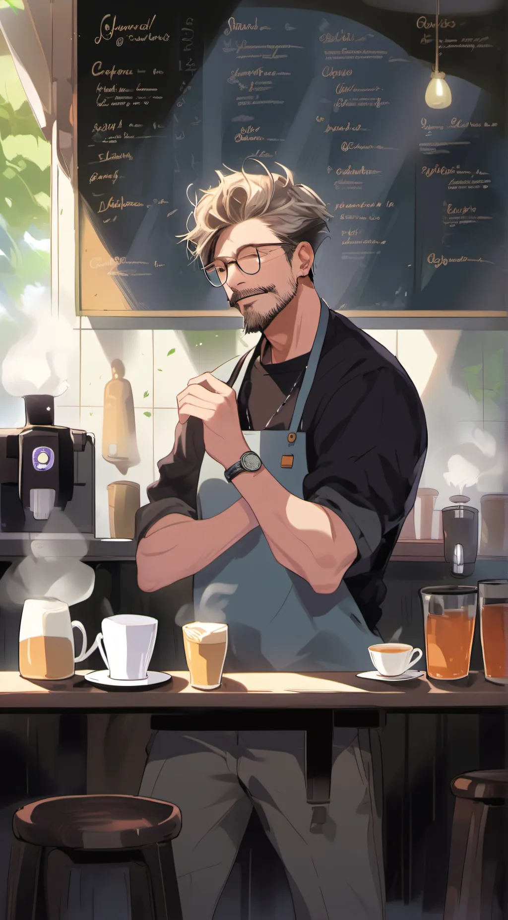 ai character: William  background