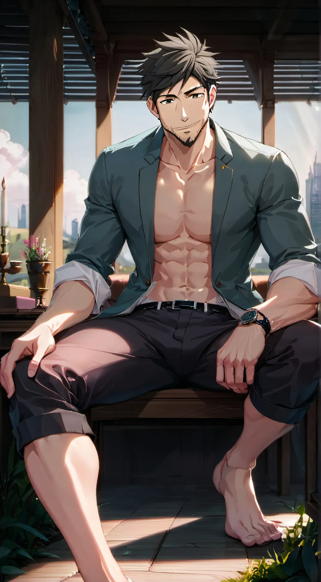 ai character: Danté background