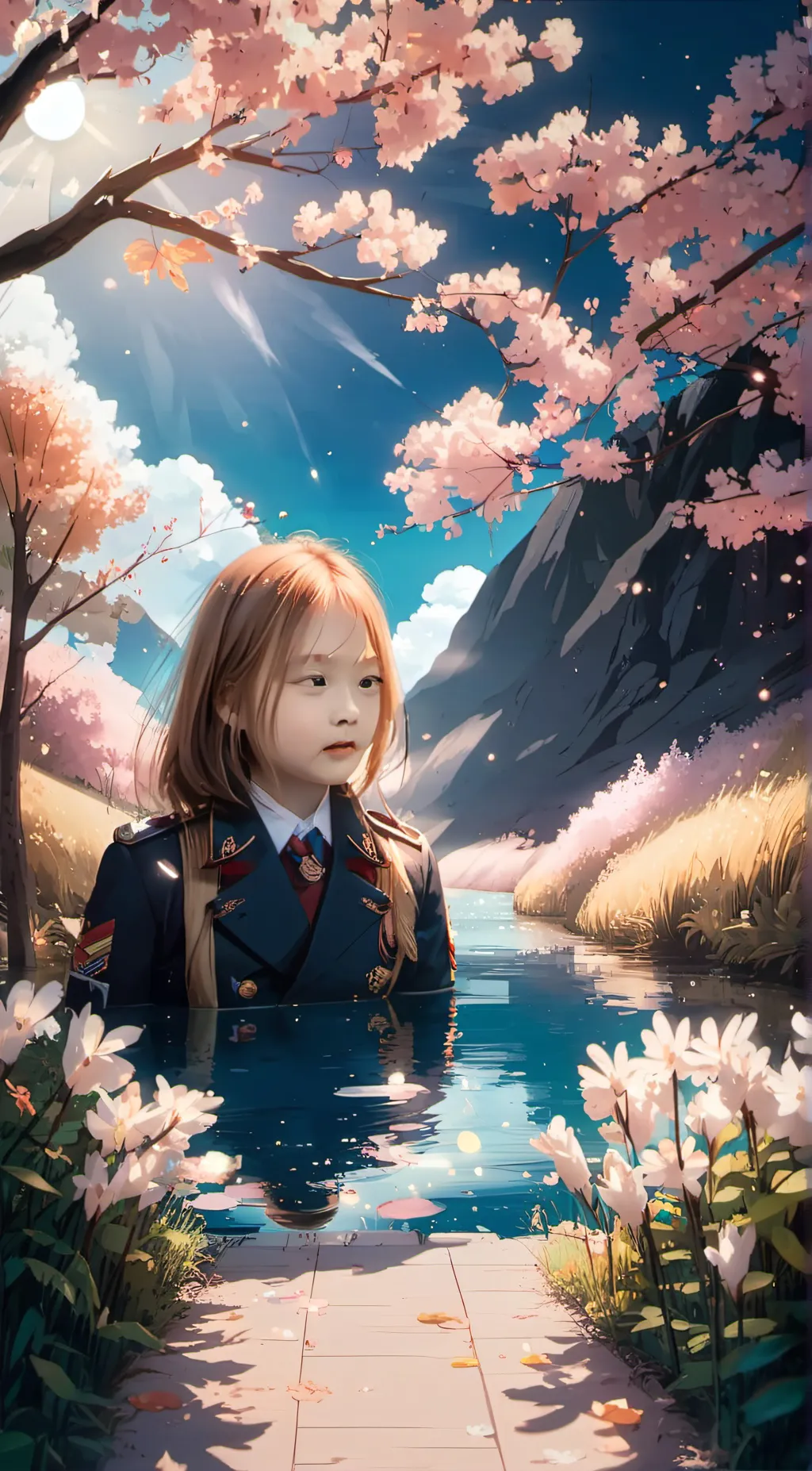 ai character: meadow  background