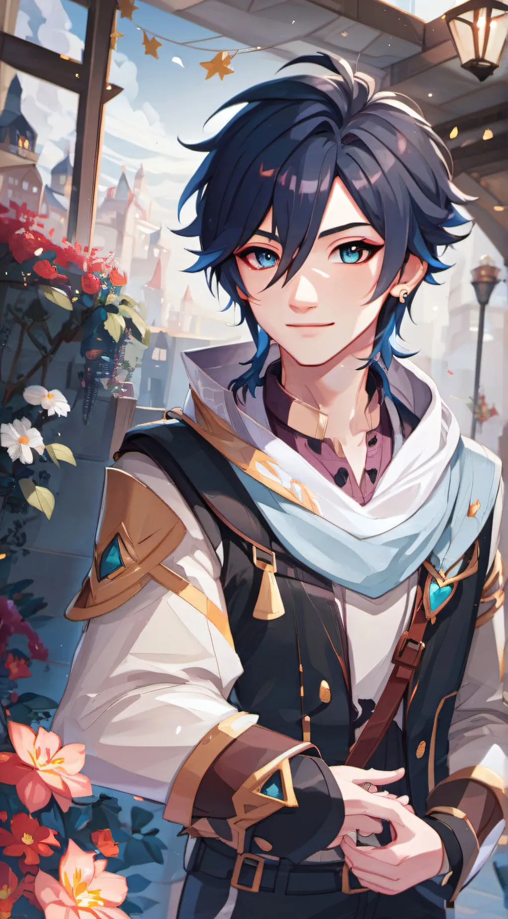 ai character: Philip  background