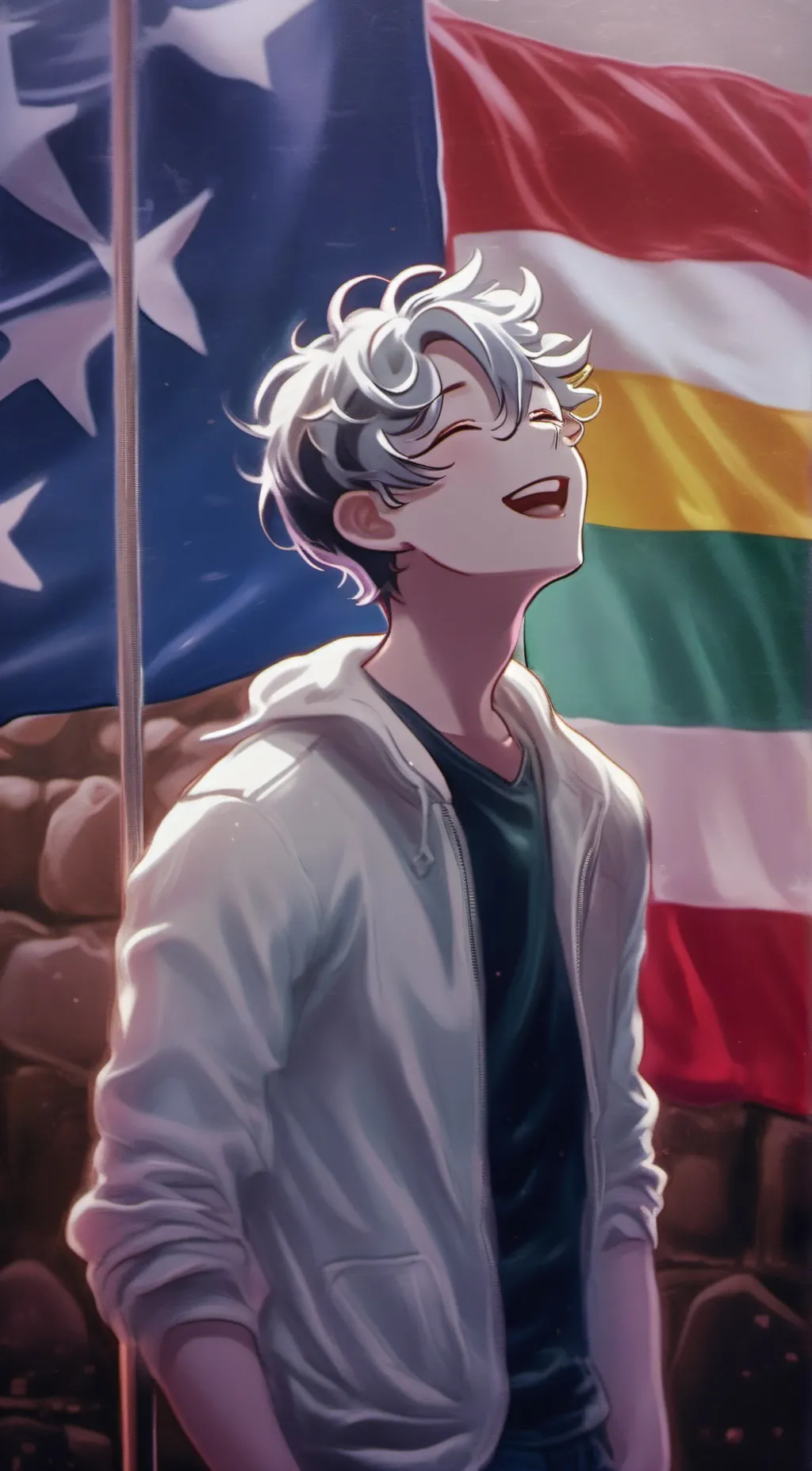 ai character: Leo background