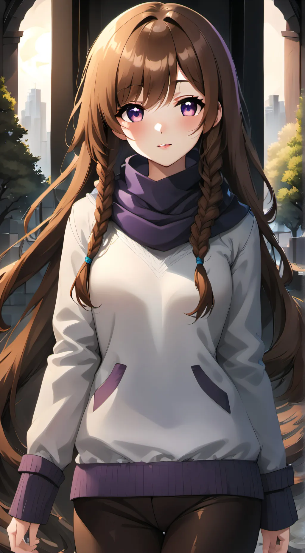 ai character: Aphmau background