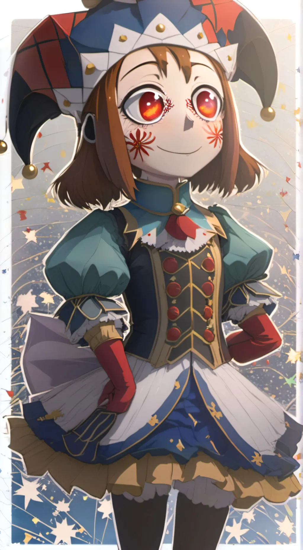 ai character: Pomni background