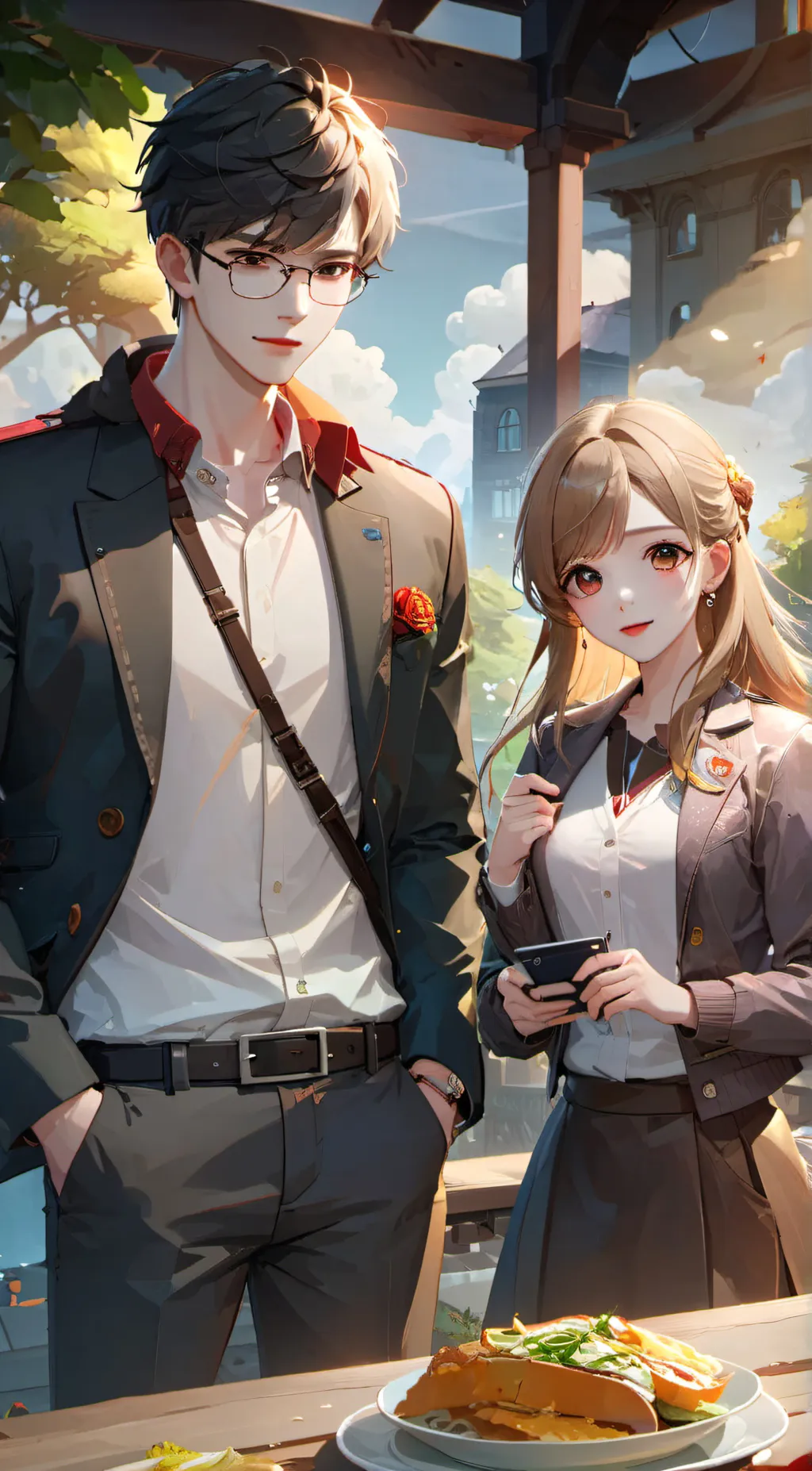 ai character: Ted background