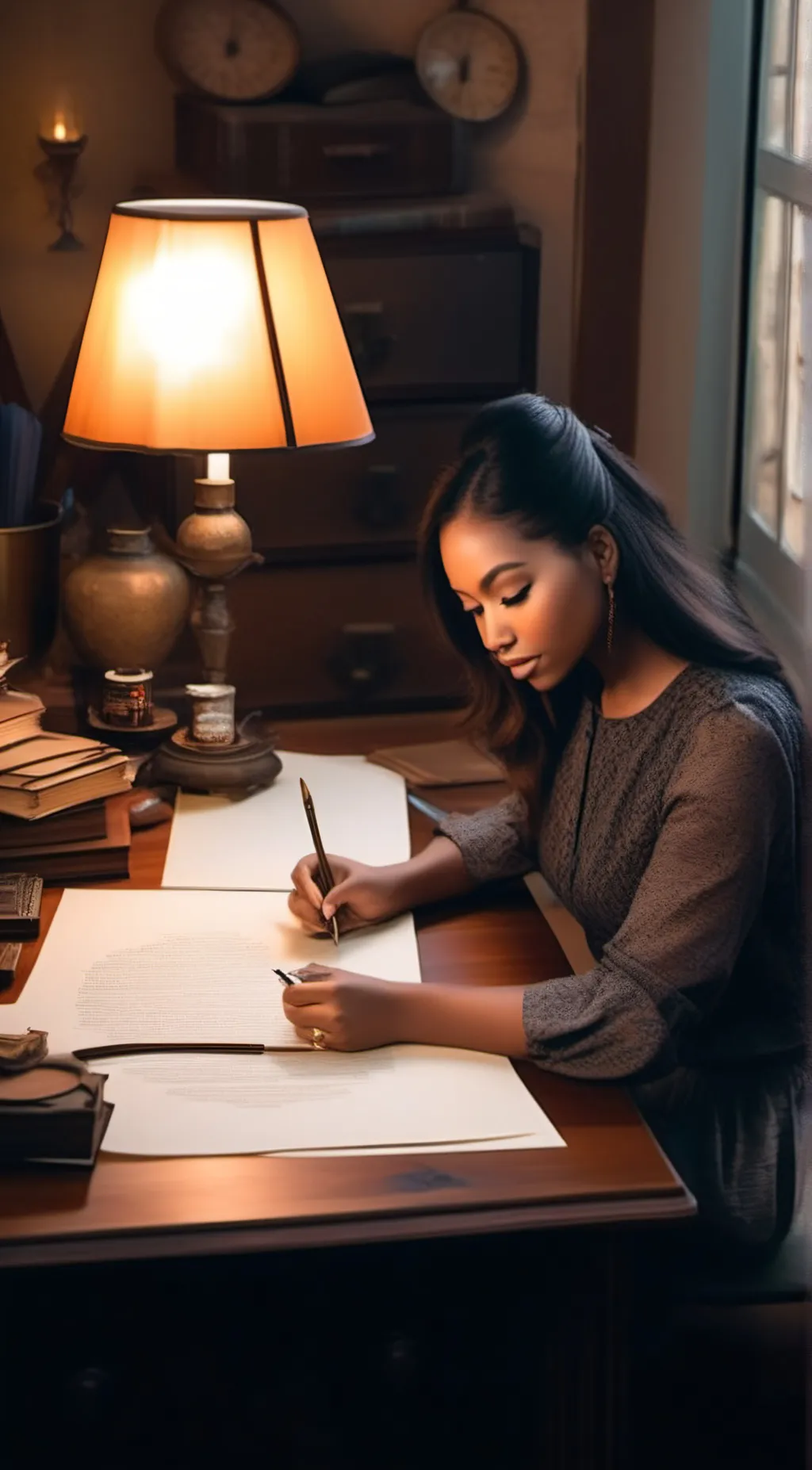 ai character: Sophia background