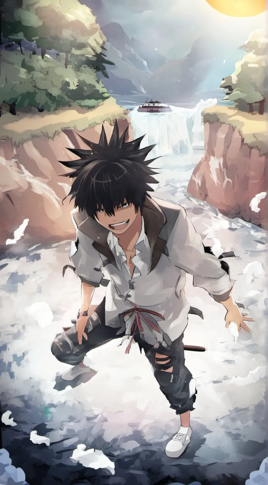 ai character: Jay  background