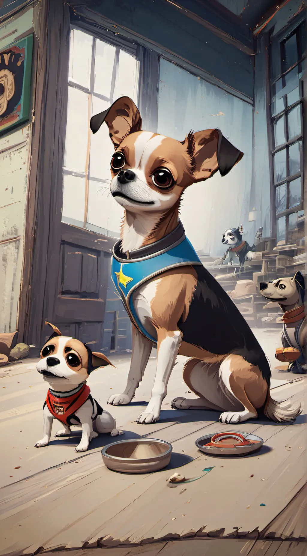 ai character: Jax and max background