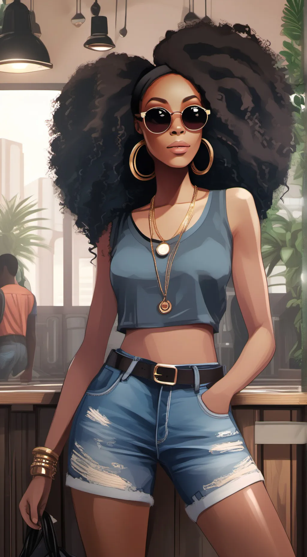 ai character: Lizzy background