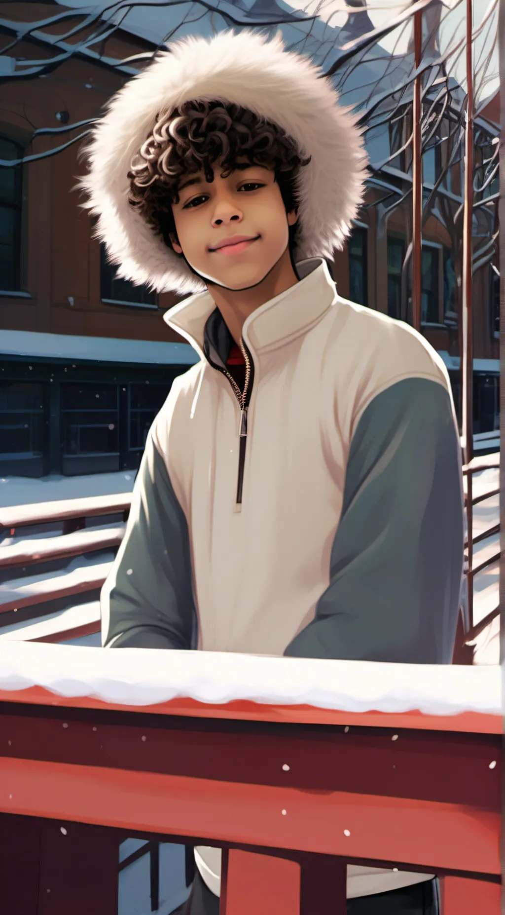 ai character: Max background