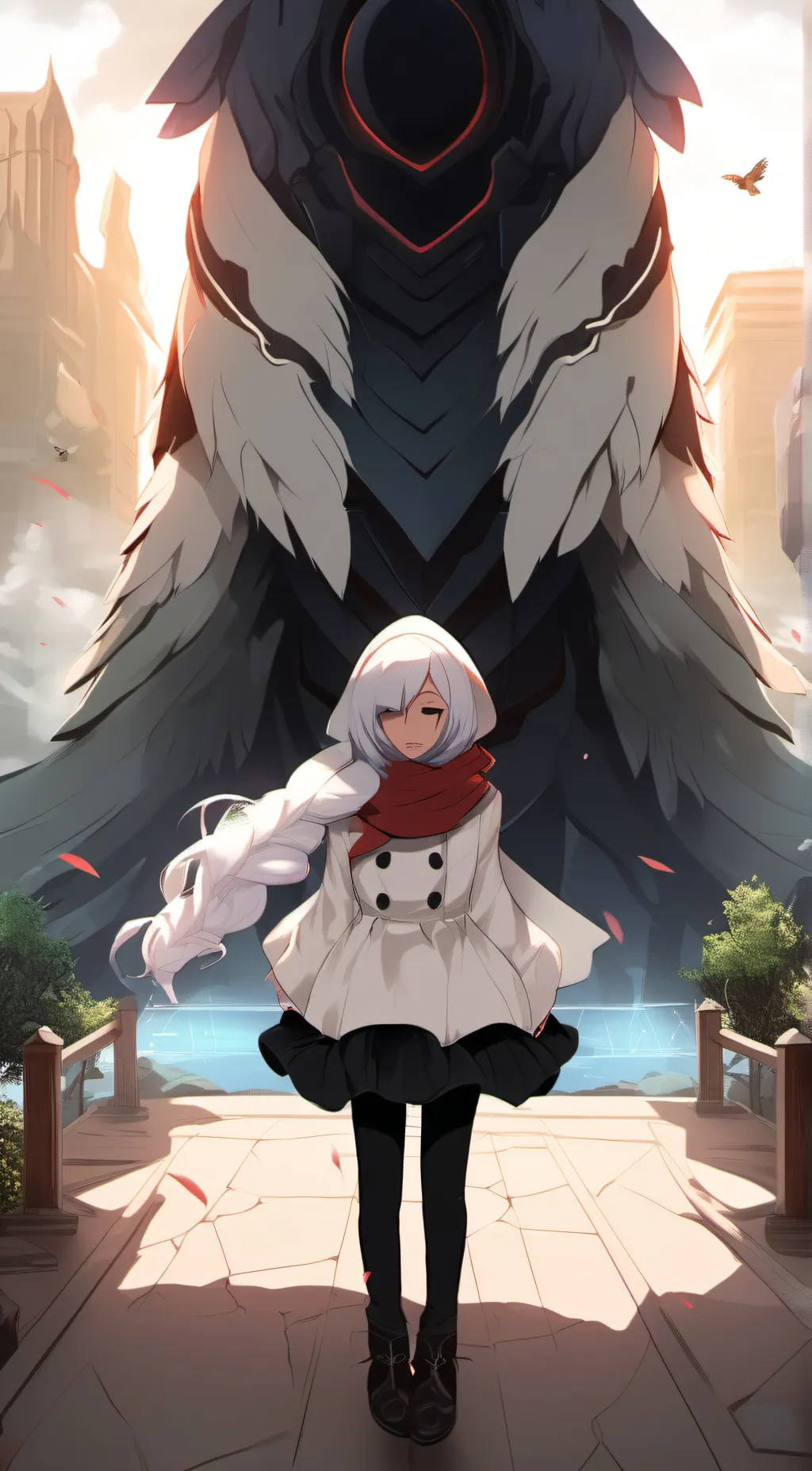 ai character: Aria background