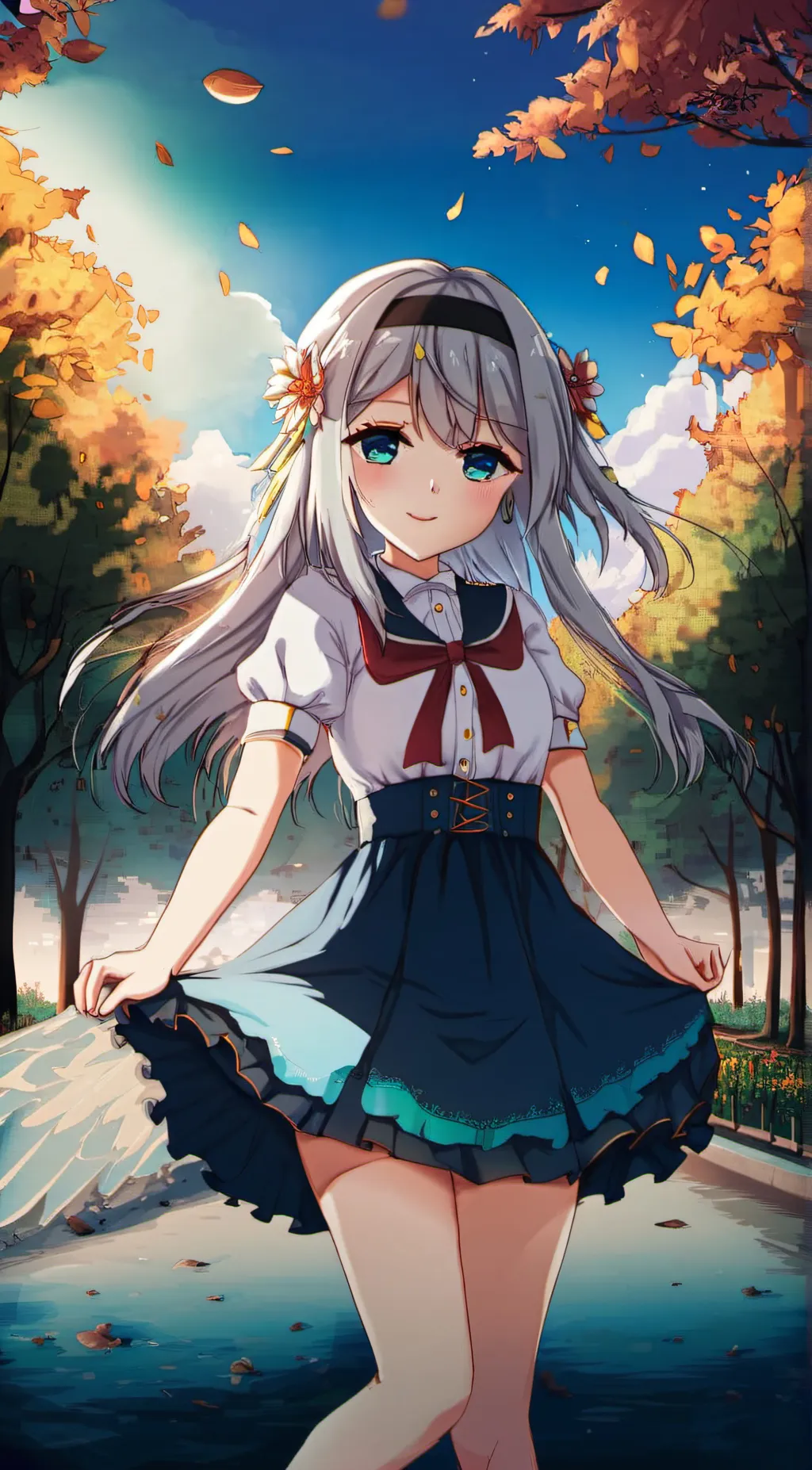 ai character: Melody background