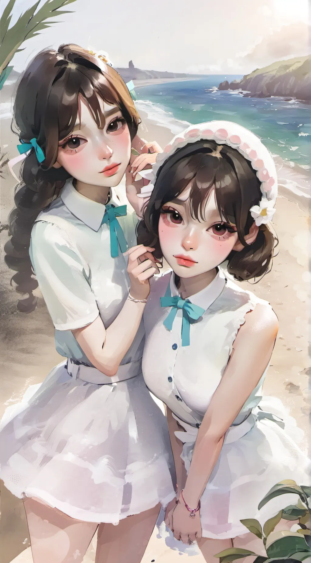 ai character: Sumi & Yumi background