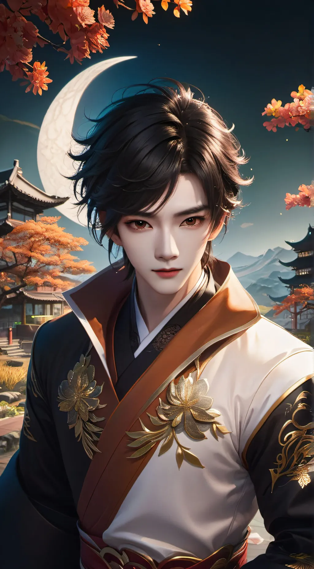 ai character: hi background