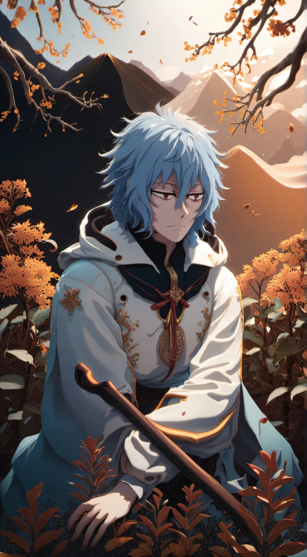 ai character: Shigaraki  background