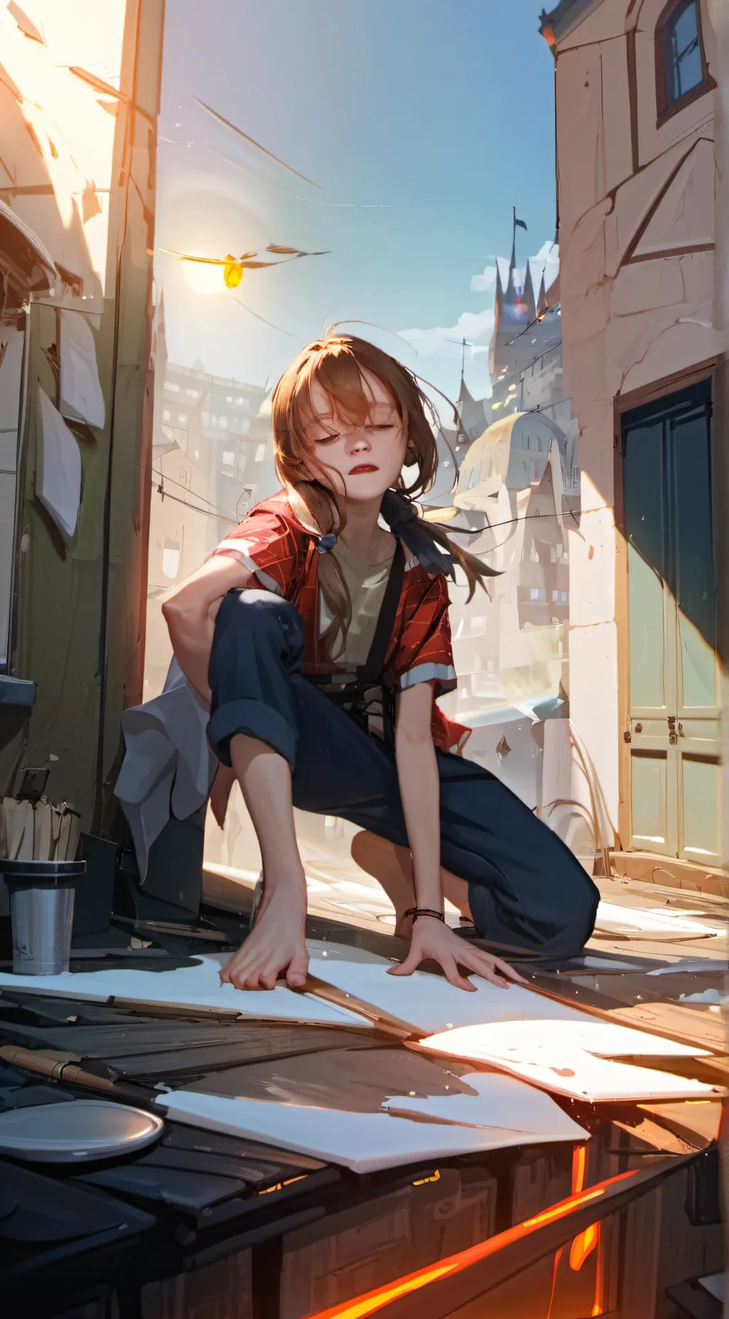 ai character: addie background