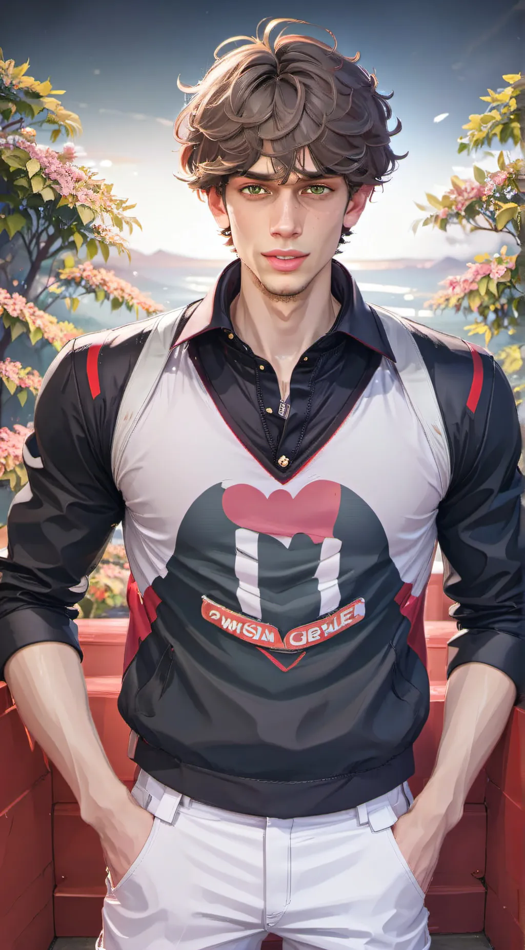 ai character: Andrew pav background