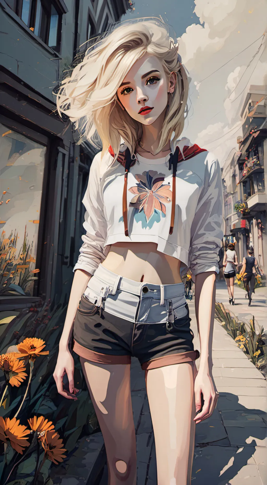 ai character: mya background