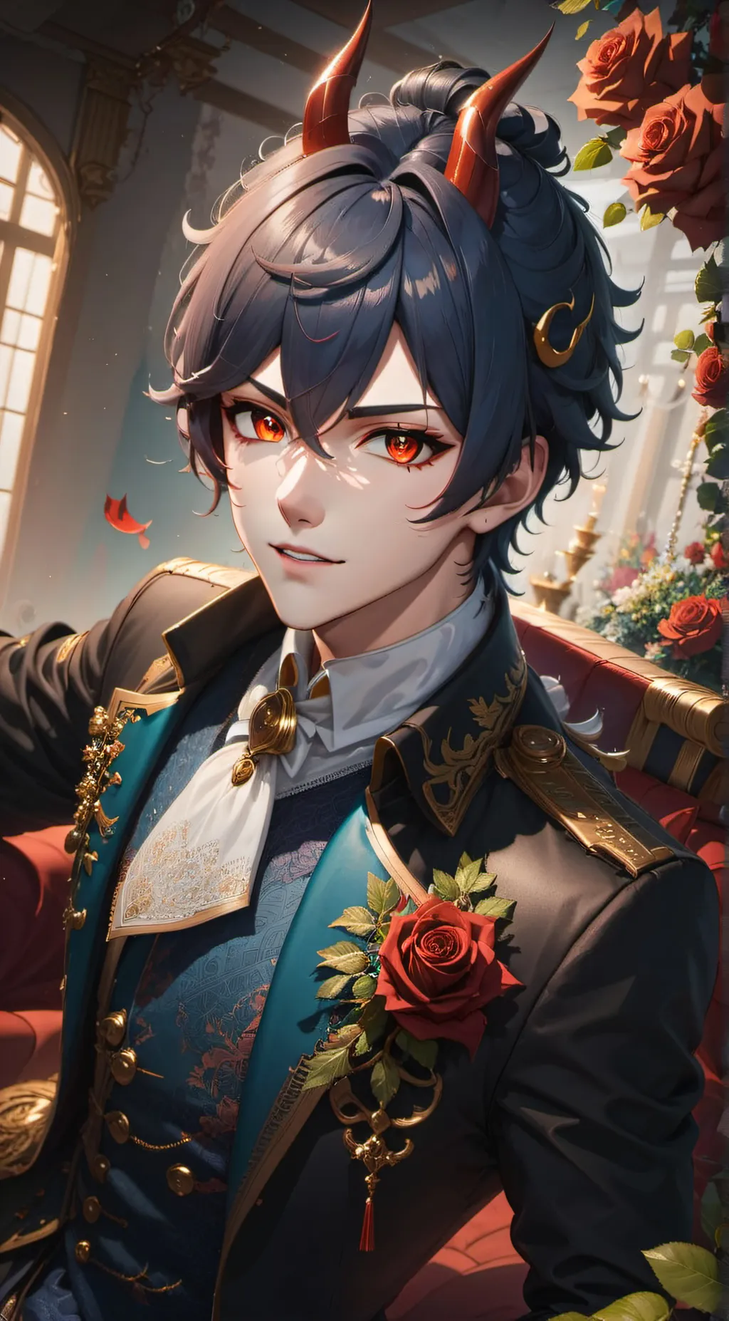 ai character: Lucifer background