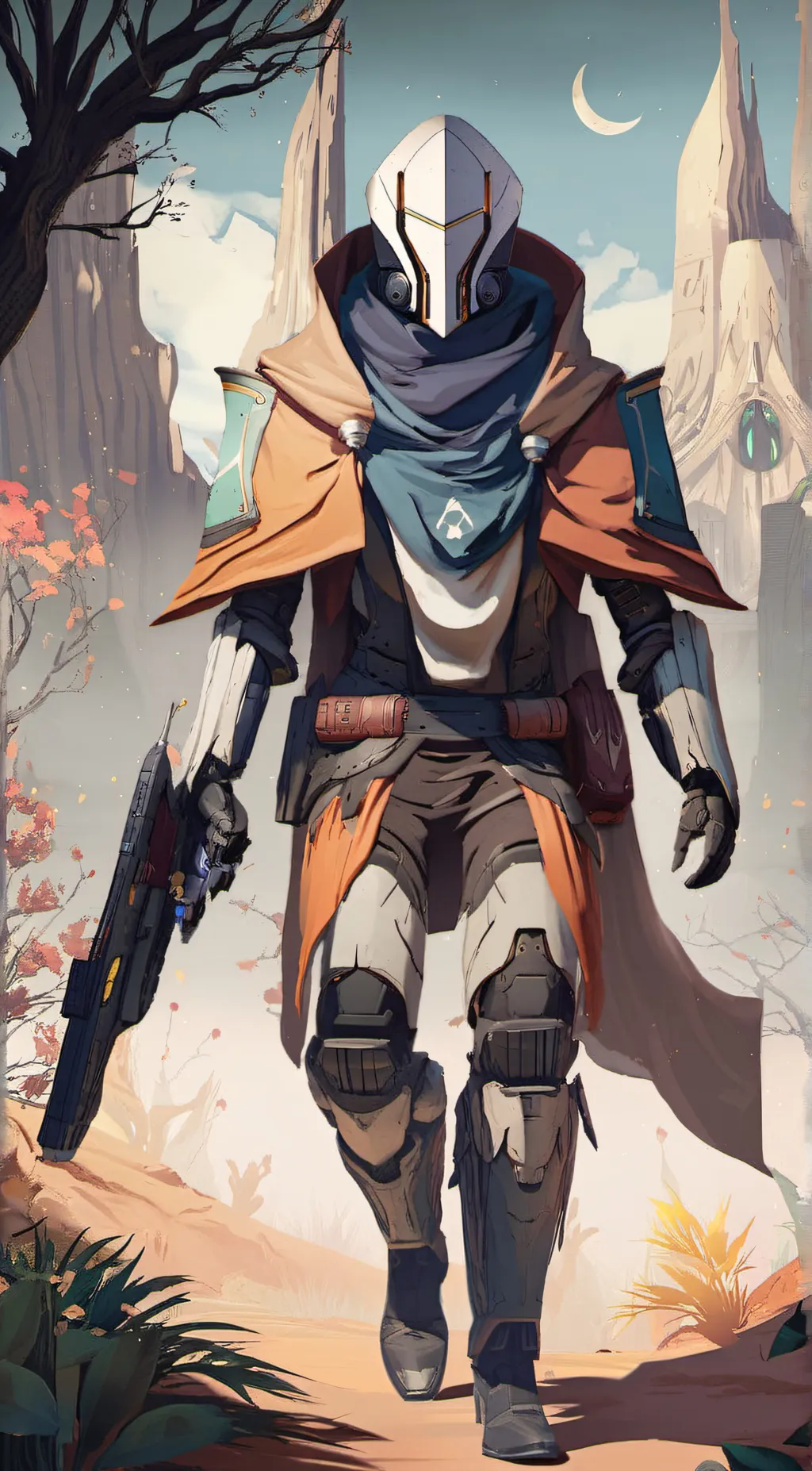 ai character: Cayde background