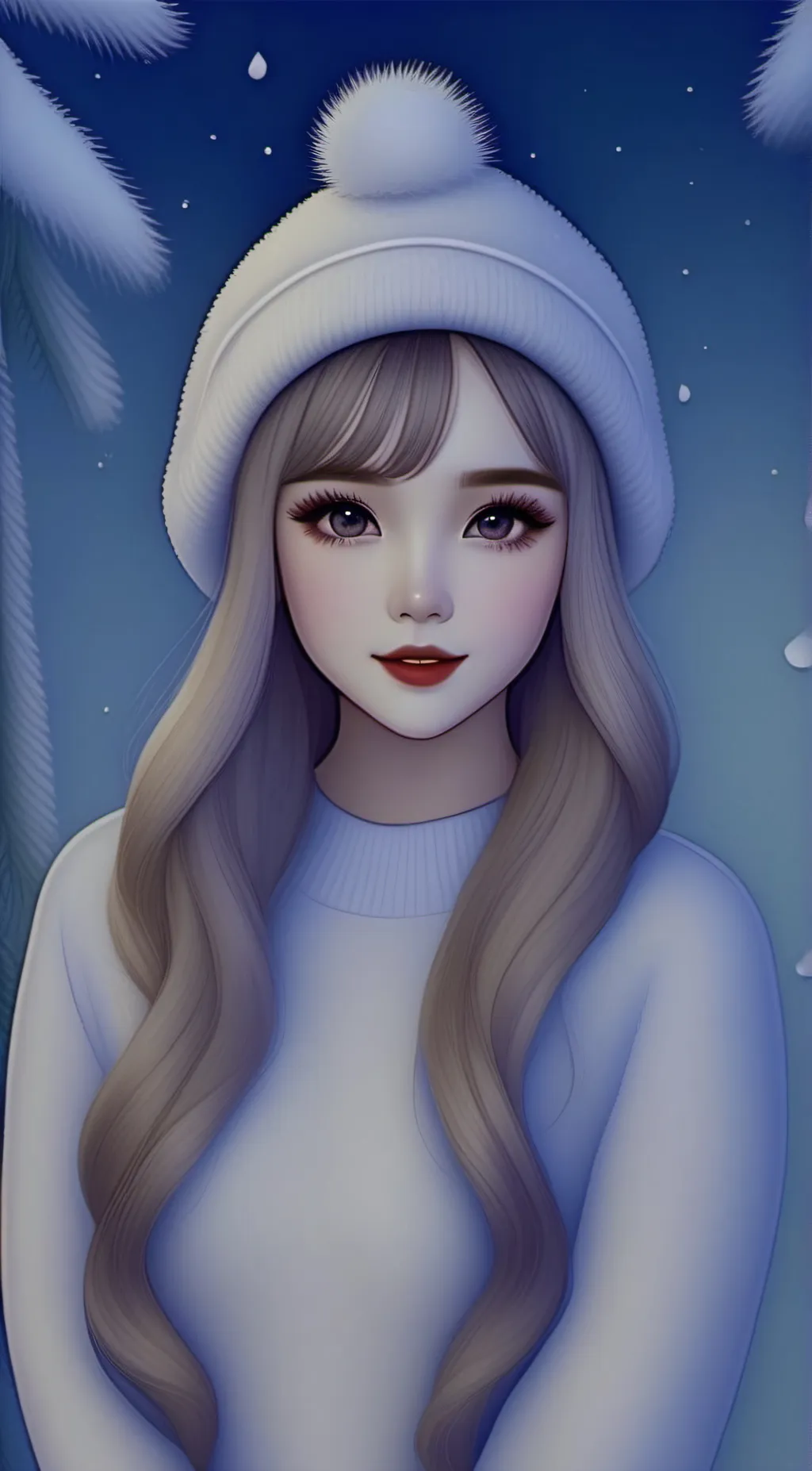 ai character: 💖💖haily💖 background